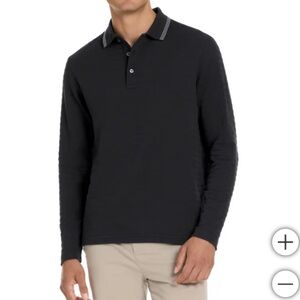 Ted Baker Men's Long Sleeve Polo - Black